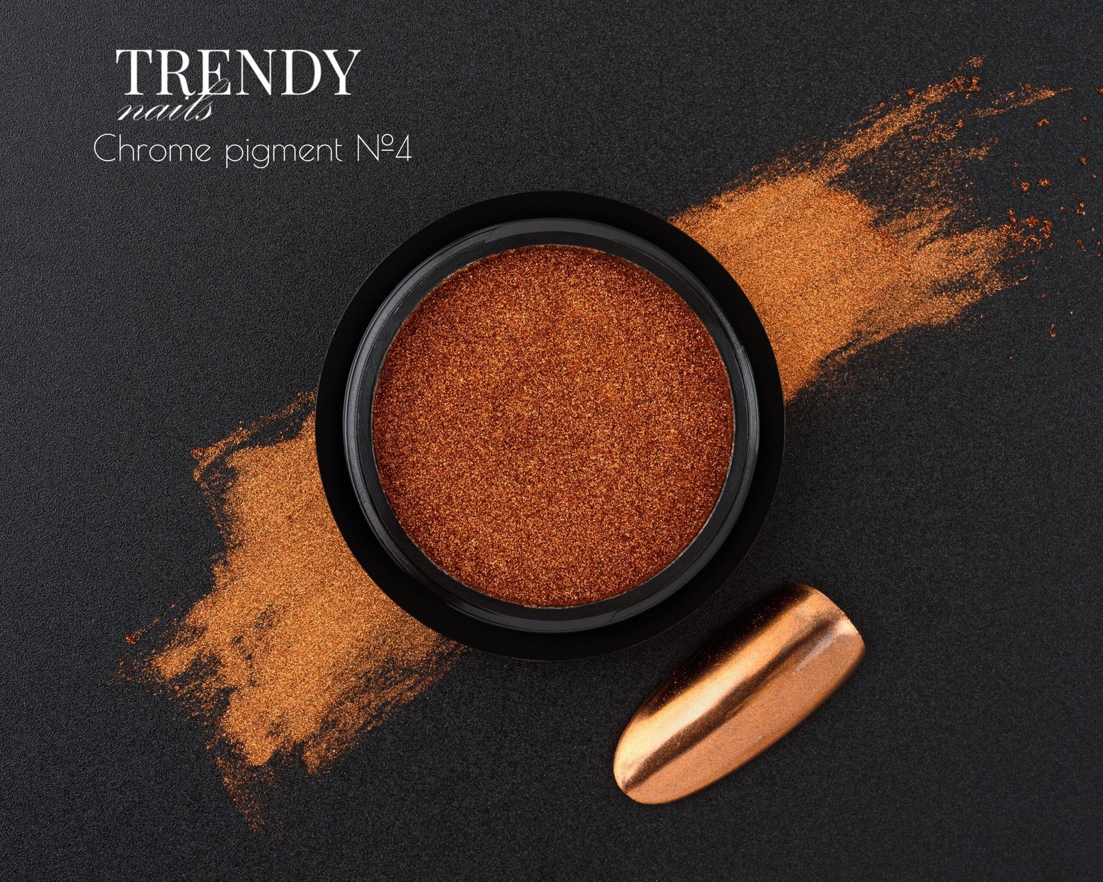 Įtrinamas chrome efektas N°4